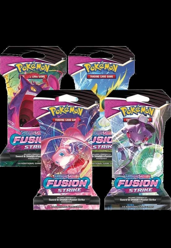 Fusion Strike Sleeved Booster Pack Art Bundle [Set of 4]