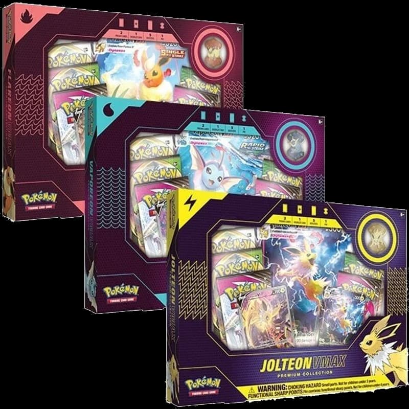 Eevee Evolution VMAX Premium Collection [Set of 3]