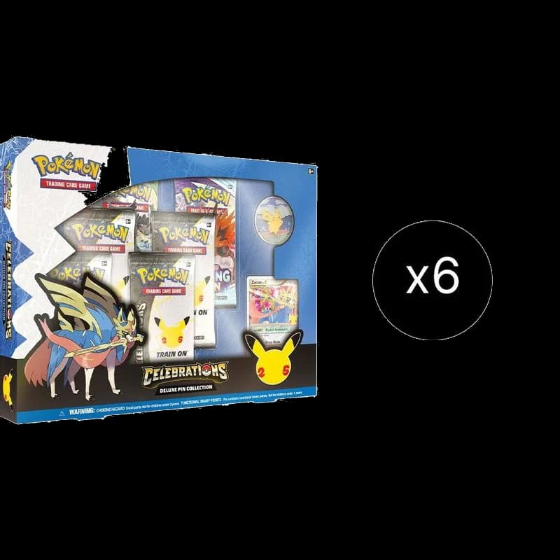 Celebrations Deluxe Pin Collection Case [Zacian LV. X]
