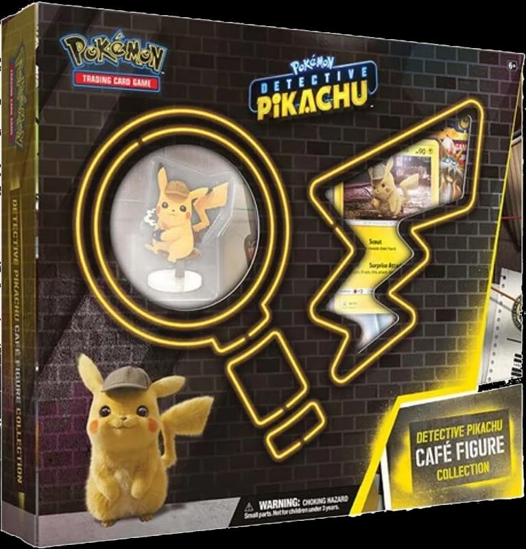Detective Pikachu Cafe Figure Collection