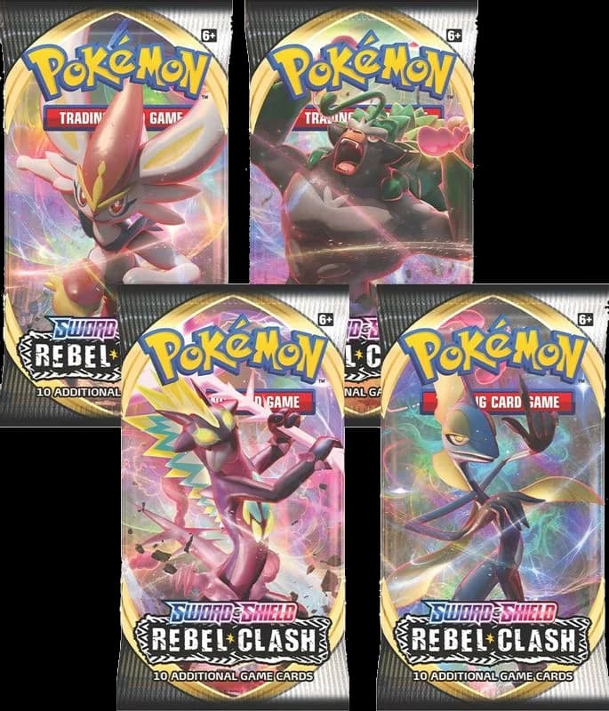 Rebel Clash Booster Pack Art Bundle [Set of 4]