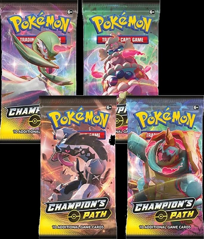 Champion's Path Booster Pack Art Bundle [Set of 4]