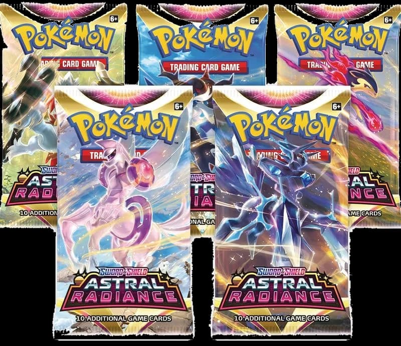 Astral Radiance Booster Pack Art Bundle [Set of 5]