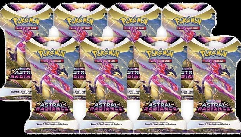 Astral Radiance Sleeved Booster Pack Bundle [Set of 8]