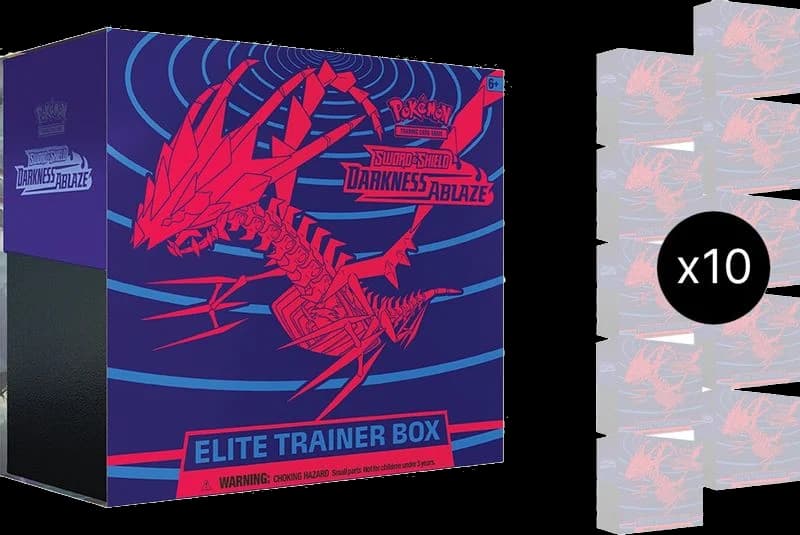 Darkness Ablaze Elite Trainer Box Case