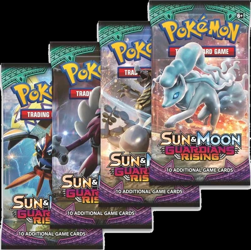 Guardians Rising Booster Pack Art Bundle [Set of 4]