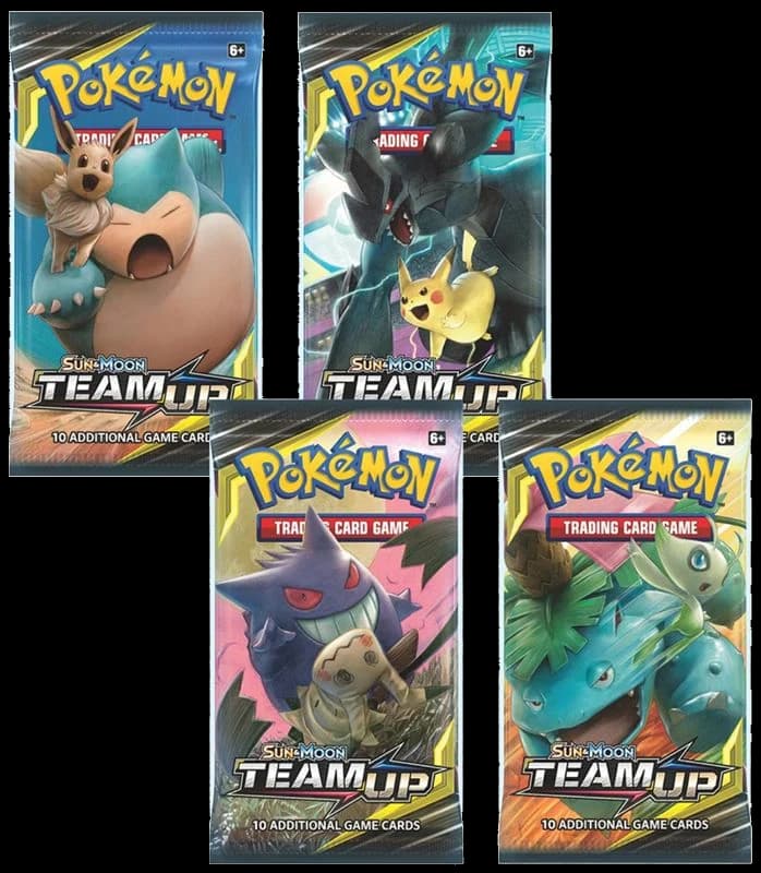 Team Up Booster Pack Art Bundle [Set of 4]