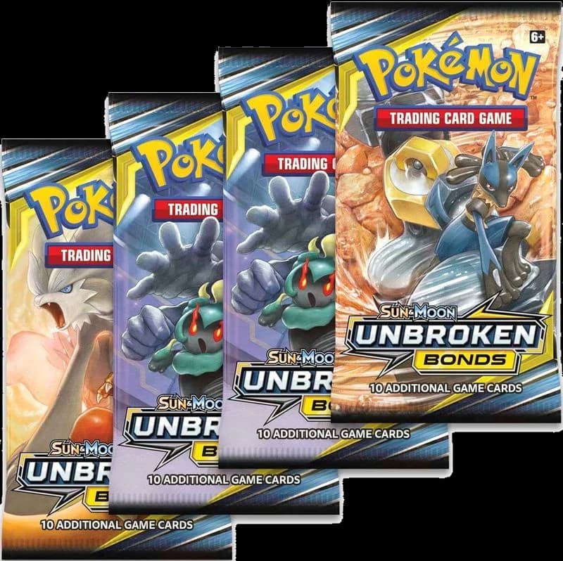 Unbroken Bonds Booster Pack Art Bundle [Set of 4]