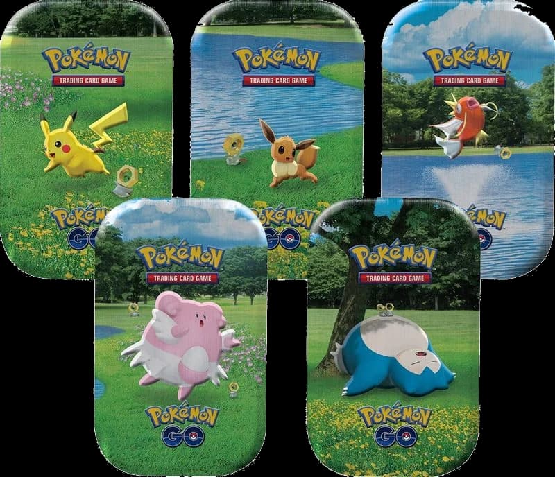 Pokemon GO Mini Tin [Set of 5]