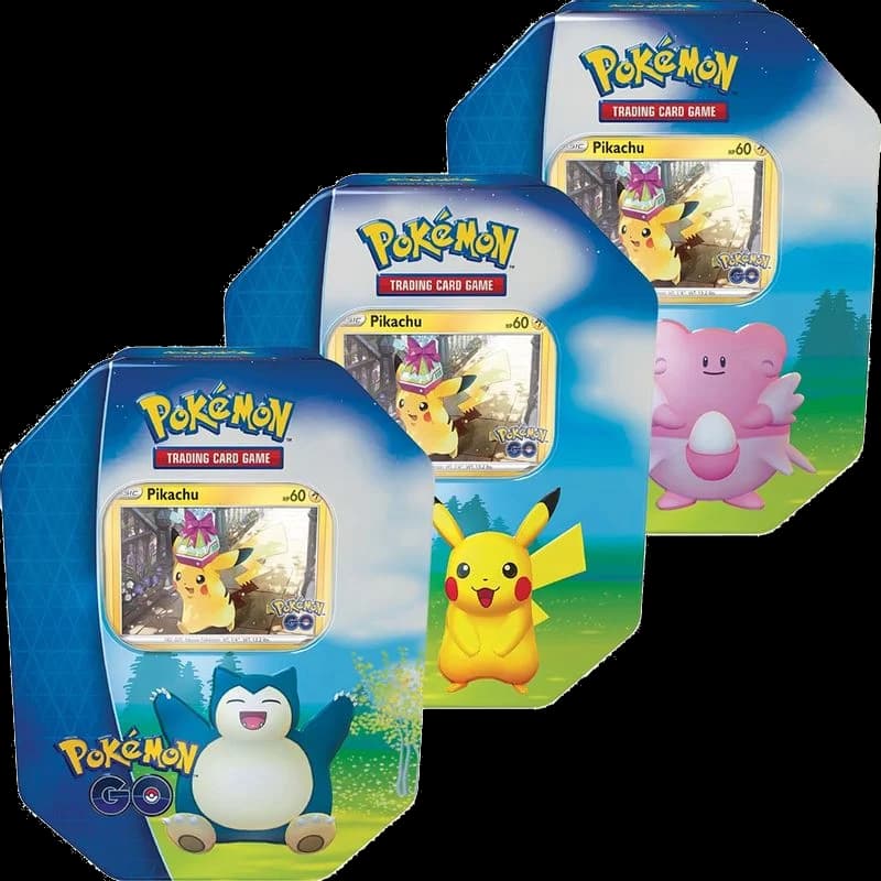 Pokemon GO Tin [Set of 3]