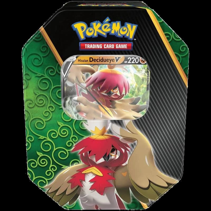 Divergent Powers Tin [Hisuian Decidueye V] (International Version)