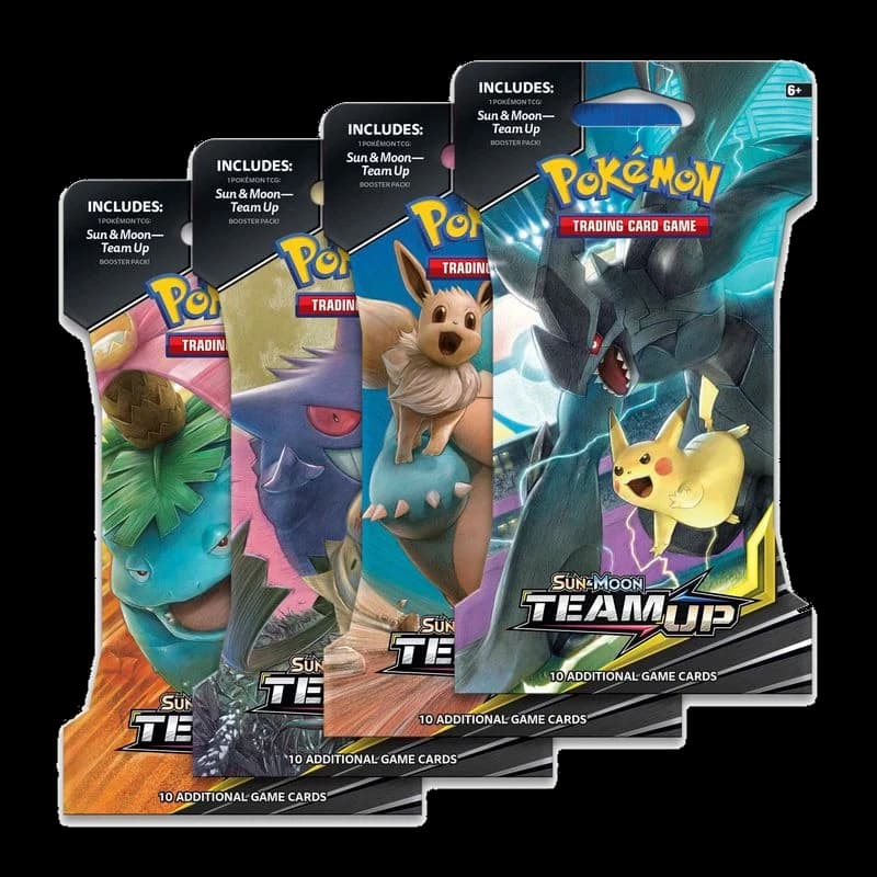 Team Up Sleeved Booster Pack Art Bundle [Set of 4]