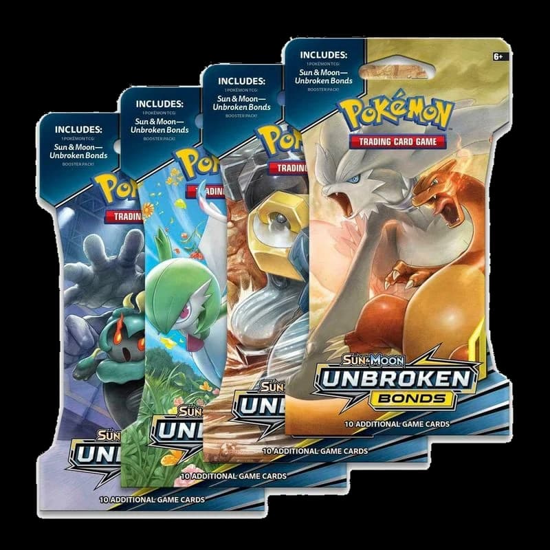 Unbroken Bonds Sleeved Booster Pack Art Bundle [Set of 4]