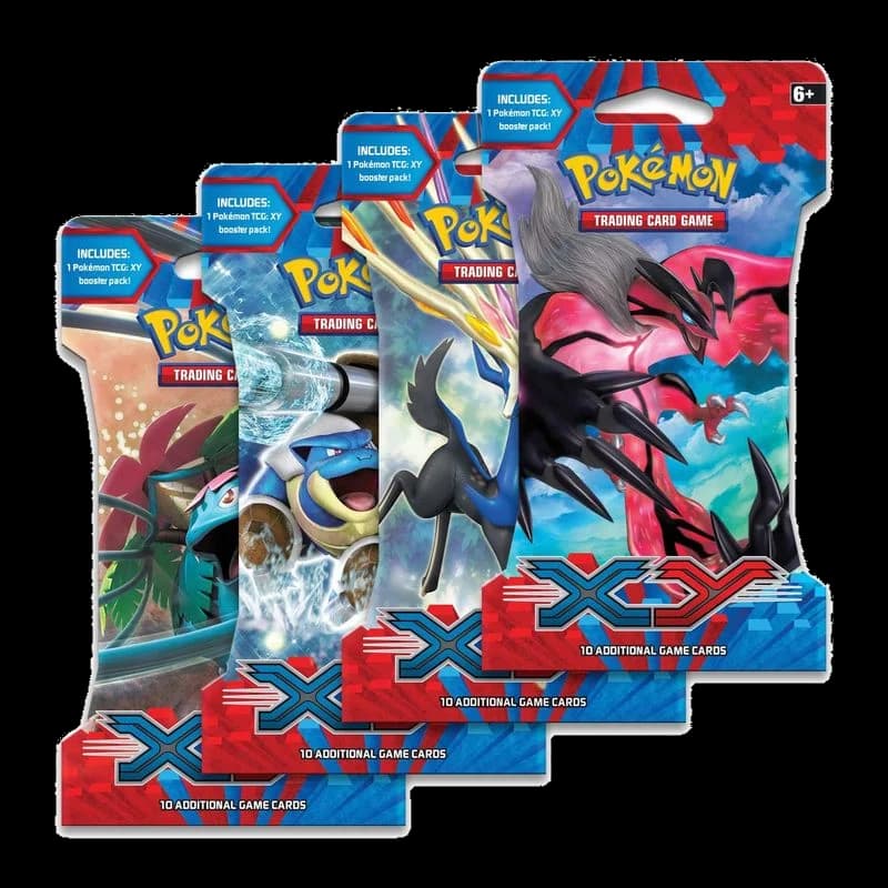 XY Sleeved Booster Pack Art Bundle [Set of 4]