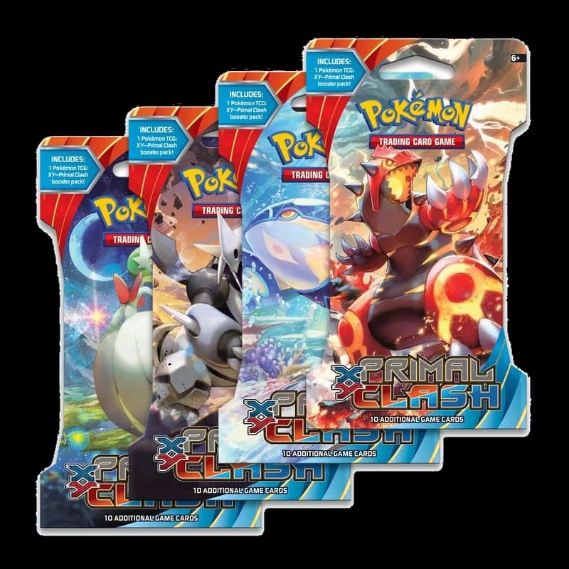 Primal Clash Sleeved Booster Pack Art Bundle [Set of 4]