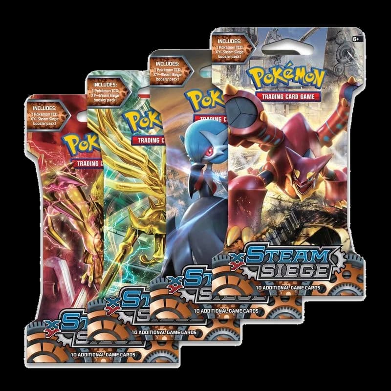 Steam Siege Sleeved Booster Pack Art Bundle [Set of 4]