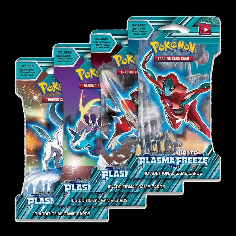 Plasma Freeze Sleeved Booster Pack Art Bundle [Set of 4]