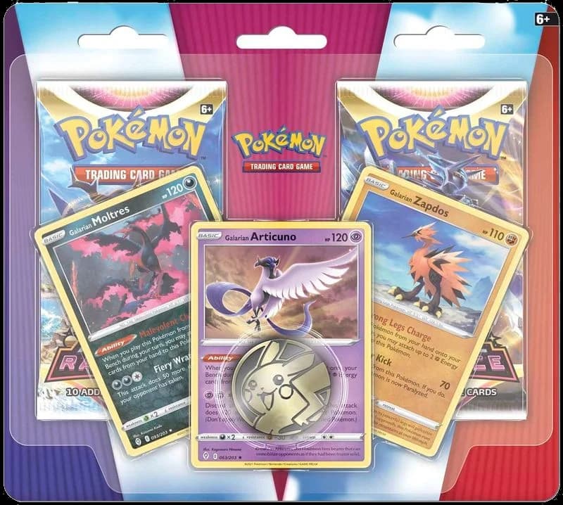 Enhanced 2-Pack Blister Pack [Galarian Articuno, Galarian Zapdos, & Galarian Moltres]