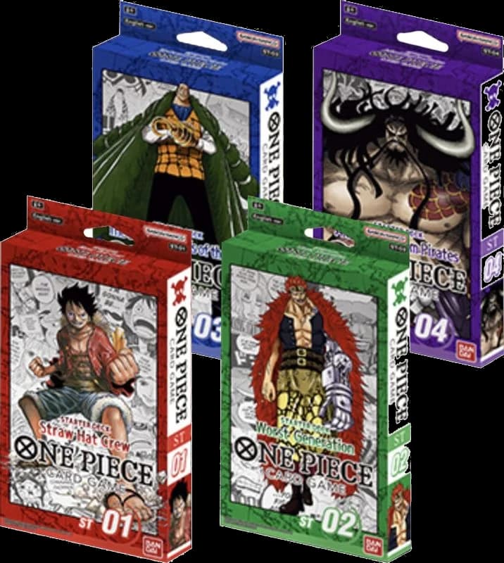 Starter Decks 1-4 [Set of 4]