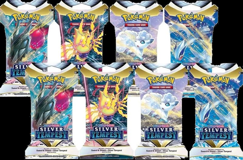 Silver Tempest Sleeved Booster Pack Bundle [Set of 8]
