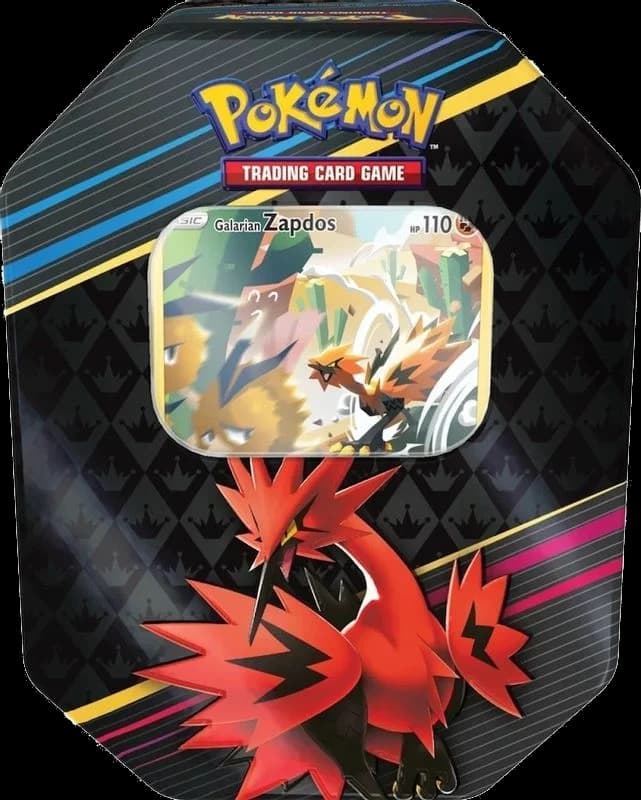 Crown Zenith Tin [Galarian Zapdos] (International Version)