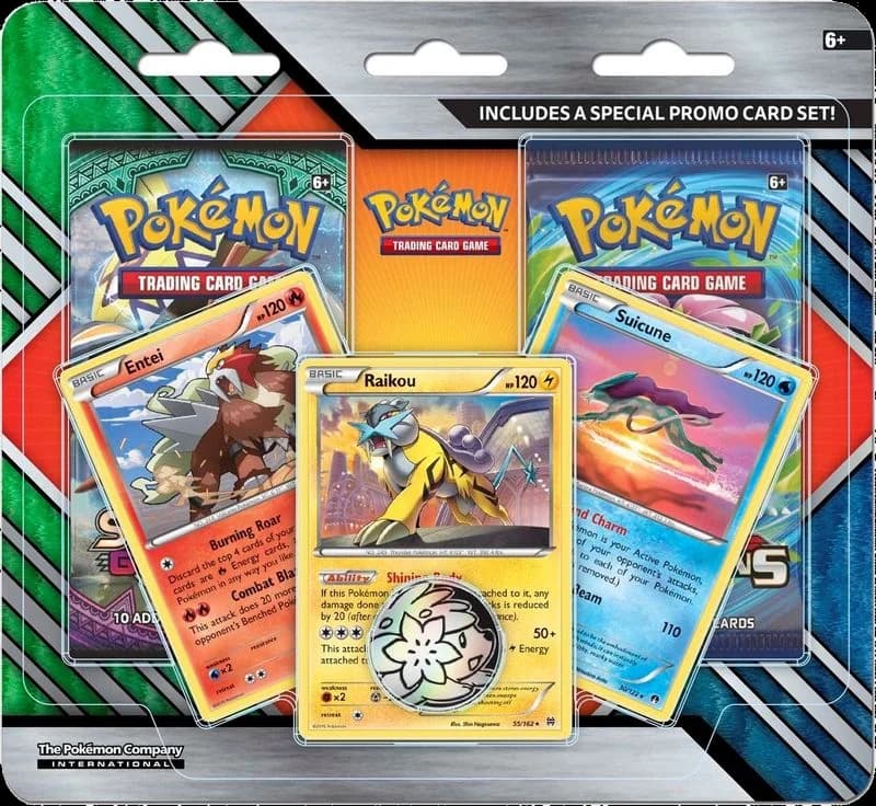 2-Pack Blister Pack [Raikou, Entei, & Suicune]
