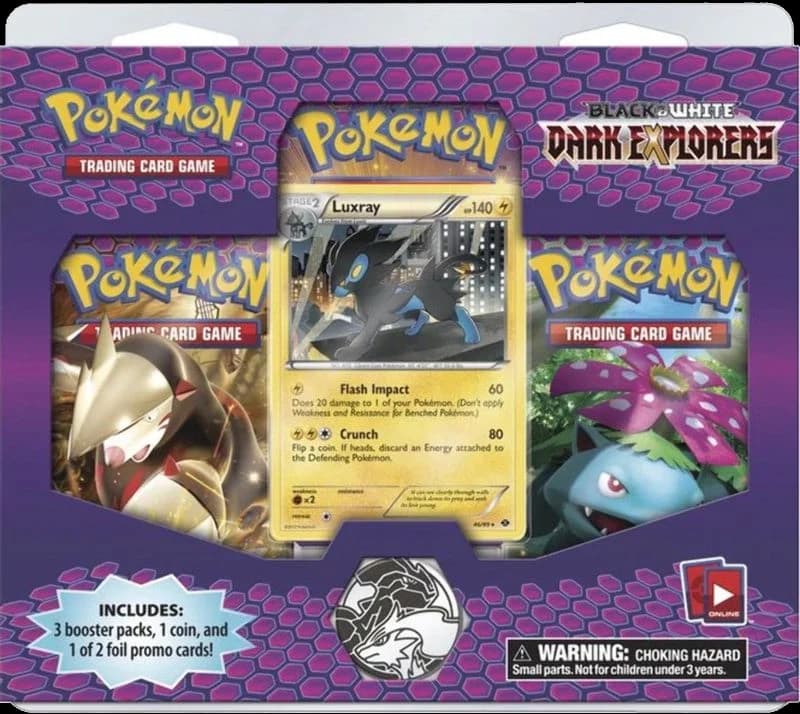 Dark Explorers 3 Pack Blister [Luxray]