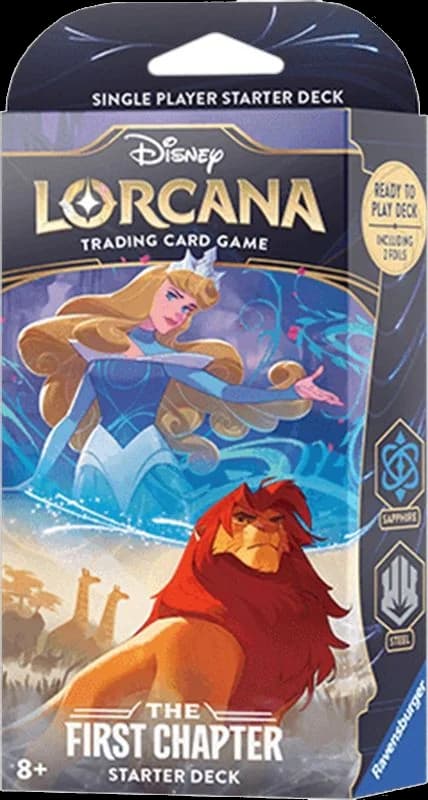 Disney Lorcana: The First Chapter Starter Deck (Sapphire & Steel)