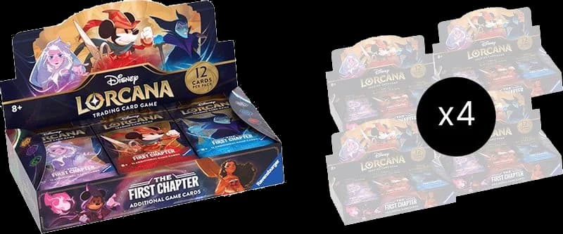 Disney Lorcana: The First Chapter Booster Box Case