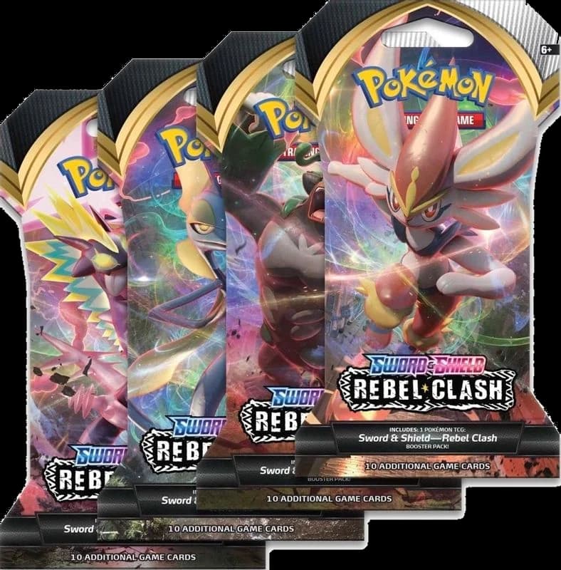 Rebel Clash Sleeved Booster Pack Art Bundle [Set of 4]