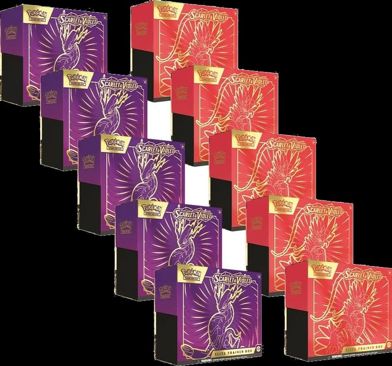 Scarlet & Violet Elite Trainer Box Case