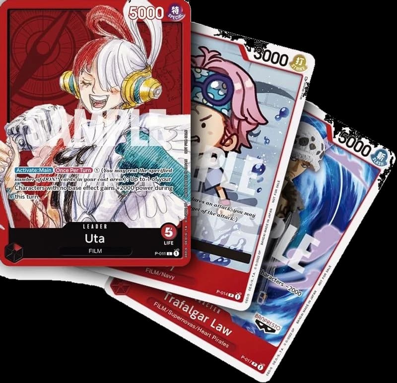 One Piece Film Red Uta Promo Pack