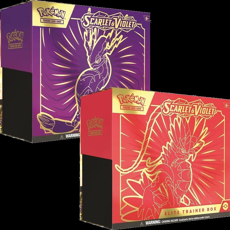 Scarlet & Violet Elite Trainer Boxes [Set of 2]