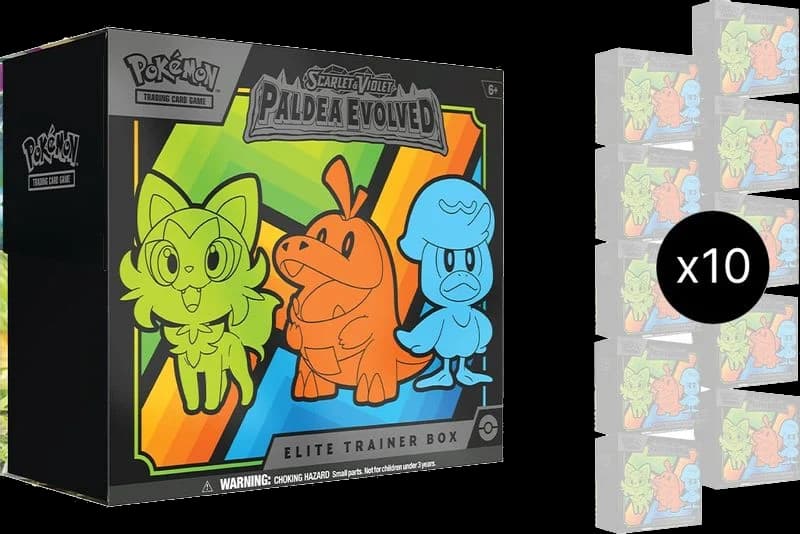 Paldea Evolved Elite Trainer Box Case