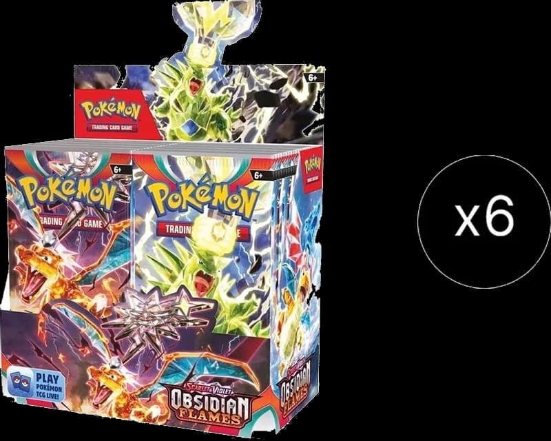 Obsidian Flames Booster Box Case