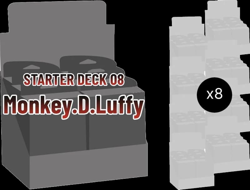 Starter Deck 8: Monkey.D.Luffy Display Case