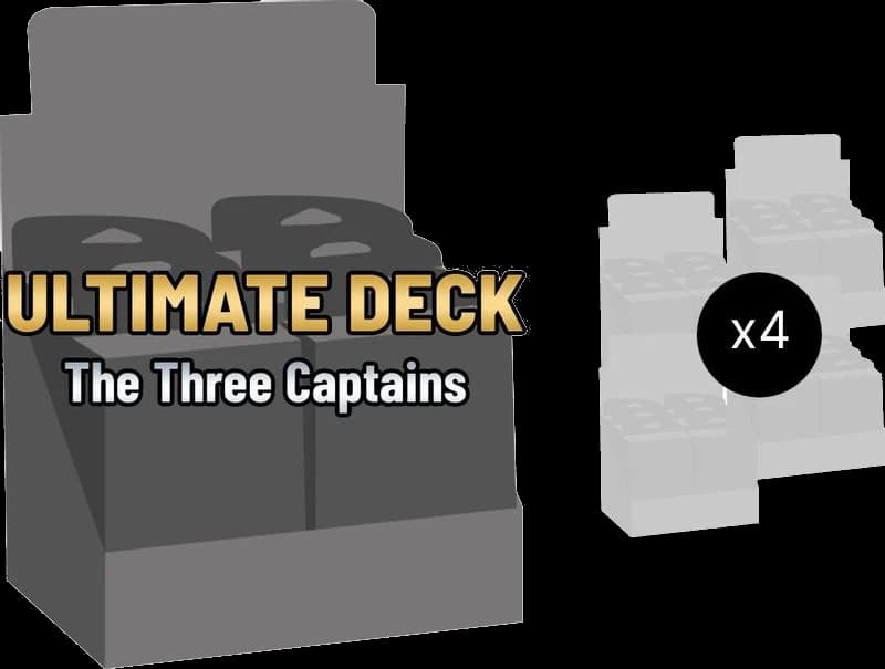 Ultra Deck: The Three Captains Display Case