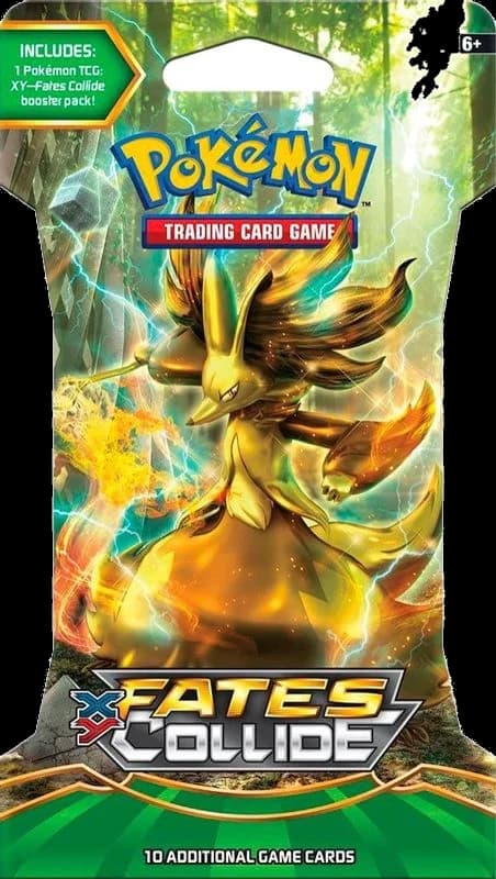 XY - Fates Collide Sleeved Booster Pack [Delphox BREAK]