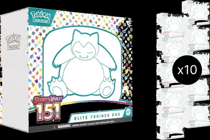151 Elite Trainer Box Case