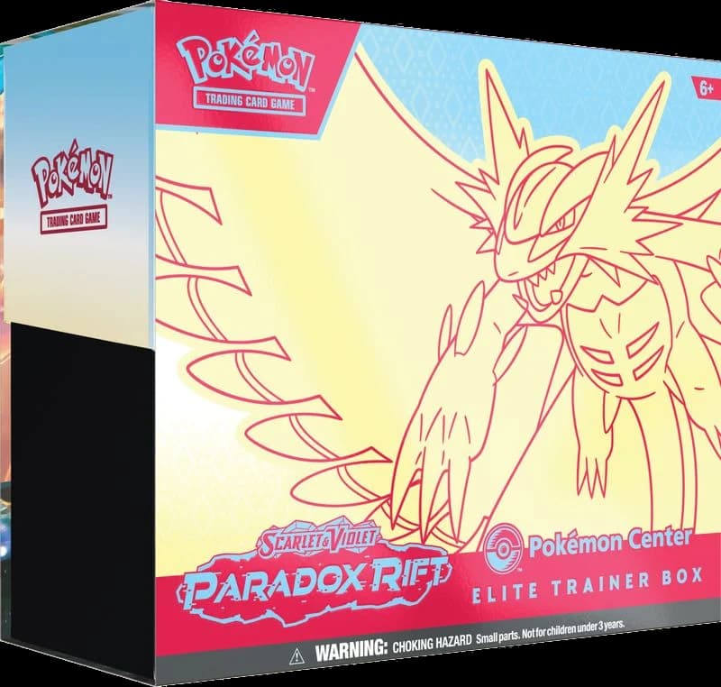 Paradox Rift Pokemon Center Elite Trainer Box (Exclusive) [Roaring Moon]