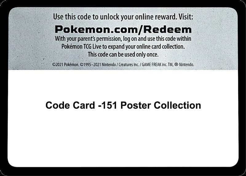 Code Card -151 Poster Collection