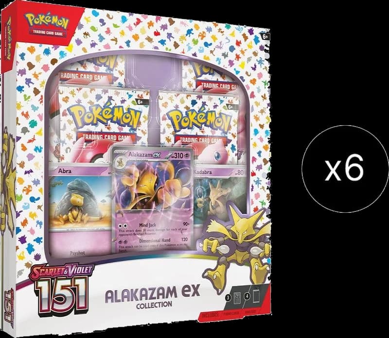 151 Collection Alakazam ex Case