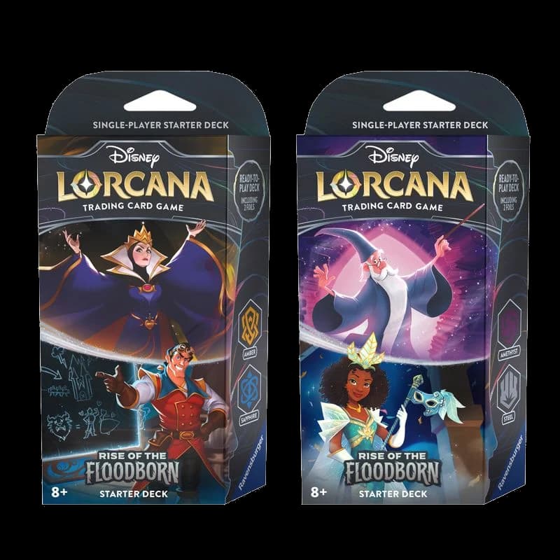 Disney Lorcana: Rise of the Floodborn Starter Deck [Set of 2]