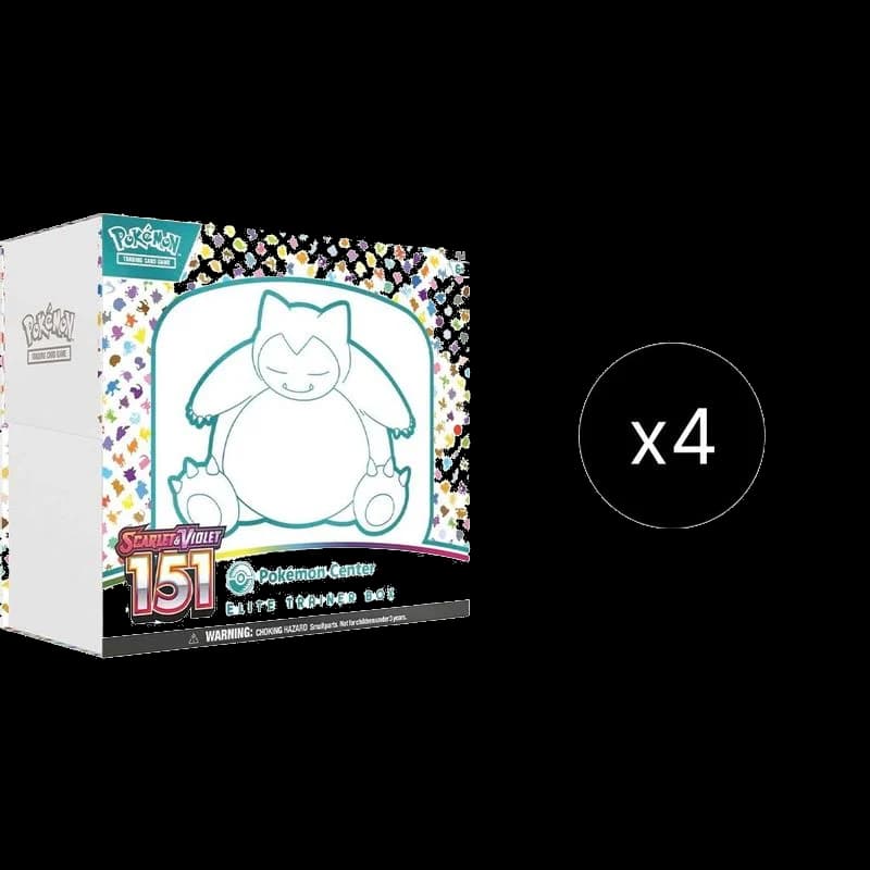 151 Pokemon Center Elite Trainer Box (Exclusive) Case