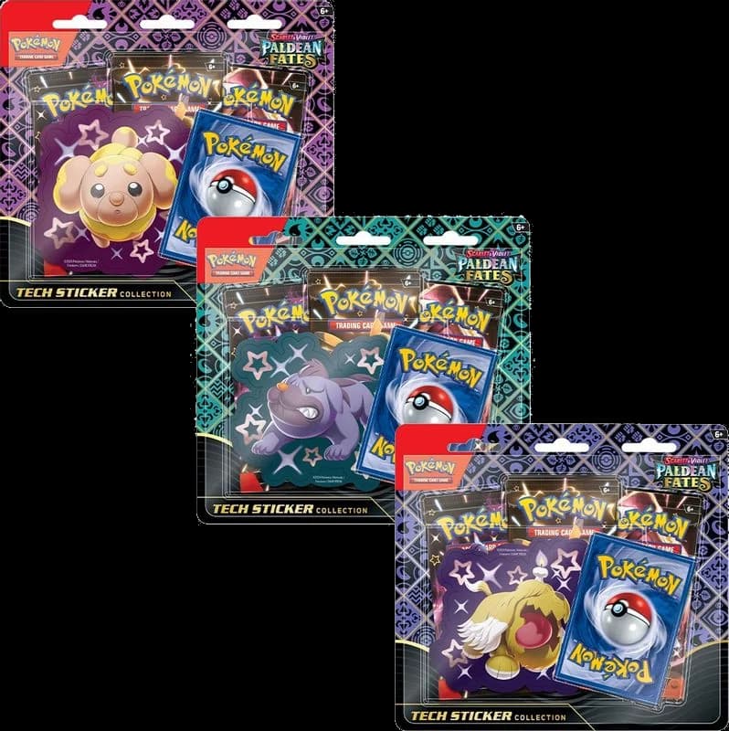 Paldean Fates Tech Sticker Collections [Set of 3]