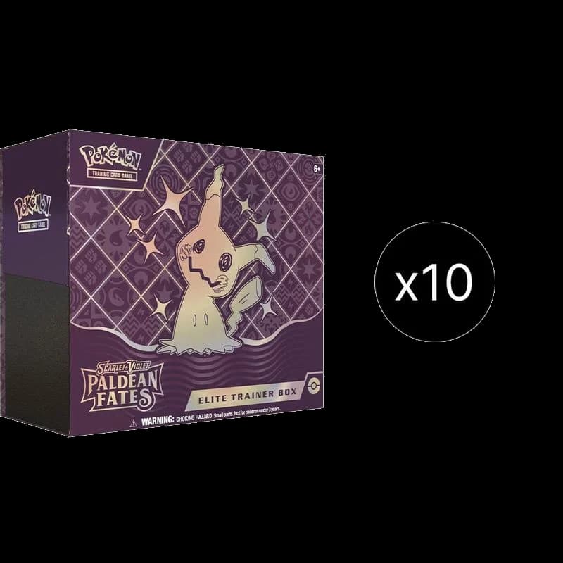 Paldean Fates Elite Trainer Box Case