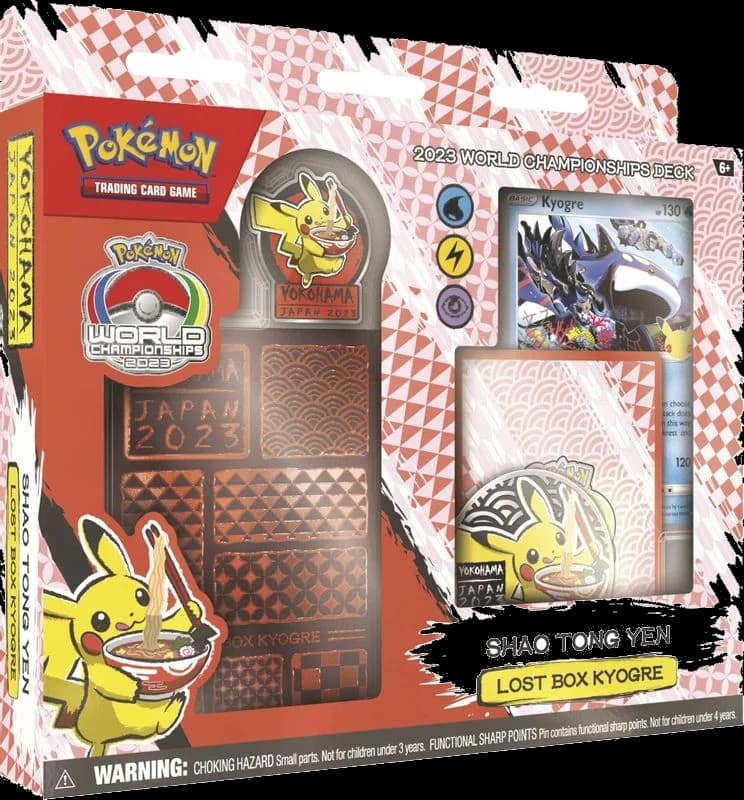 2023 World Championship Deck: Shao Tong Yen (Lost Box Kyogre)