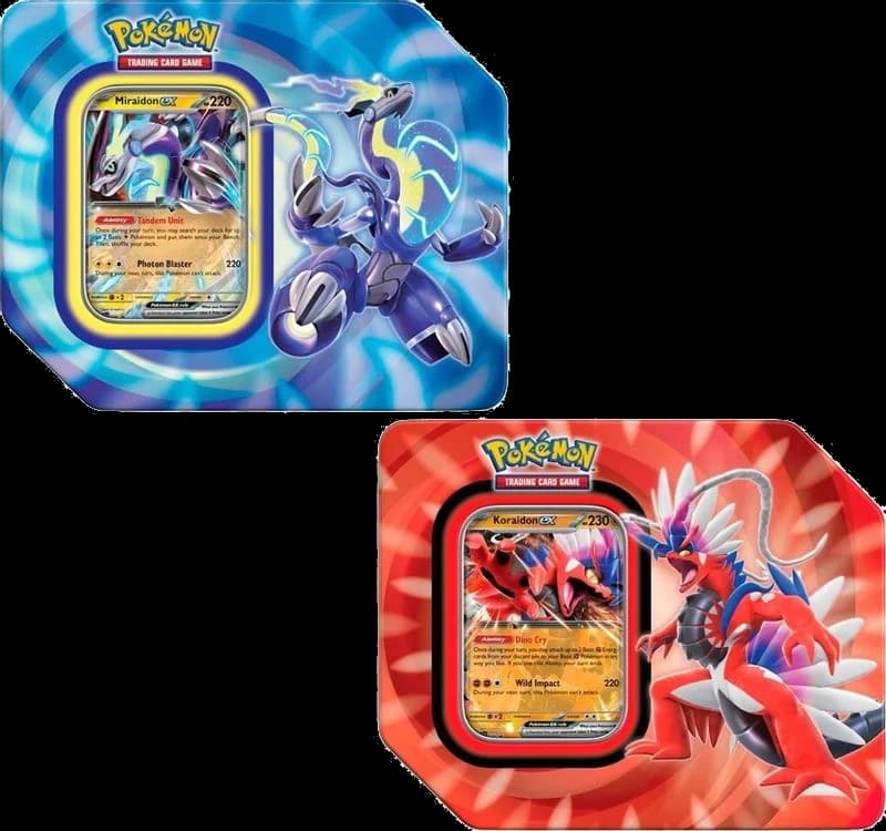 Paldea Legends Tins [Bundle of 2] (International Version)