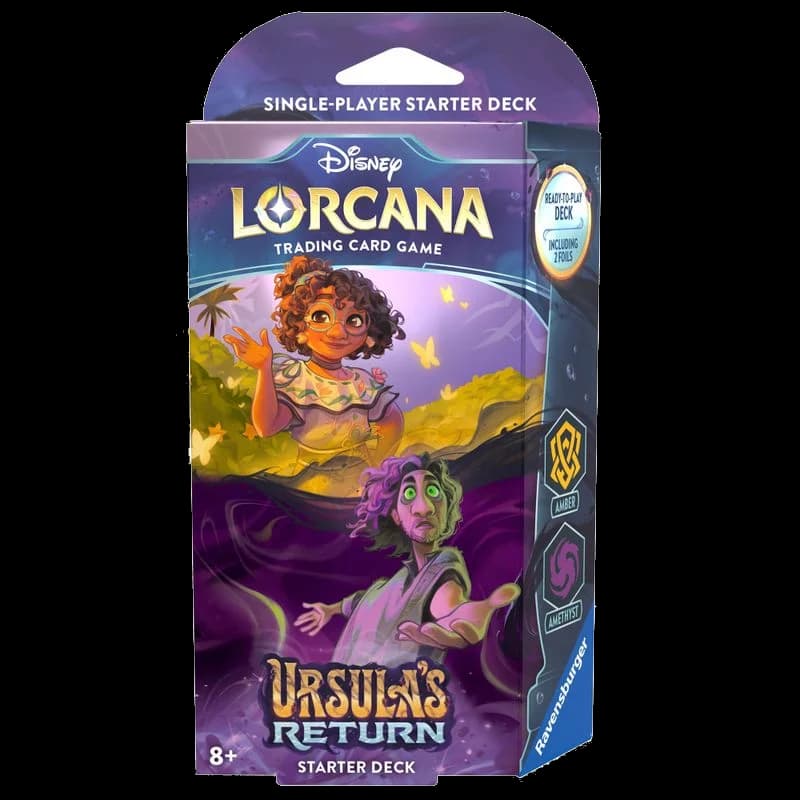Disney Lorcana: Ursula's Return Starter Deck (Amber & Amethyst)