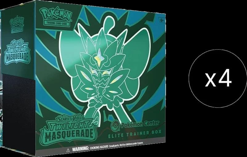 Twilight Masquerade Pokemon Center Elite Trainer Box (Exclusive) Case